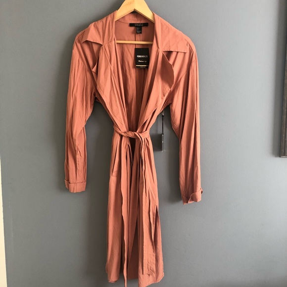 Jackets & Blazers - Sexy Blush Trench